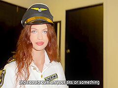 Angry Policewoman Was Tamed By My Dick