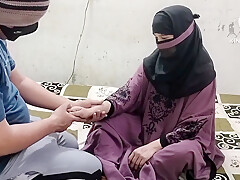 Indian Muslim Wife In Hijab Having Hot Sex With Her Husband