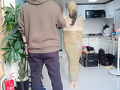 Nylon And Tape Mummy